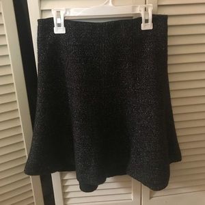 Loft black skirt